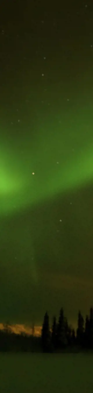 Lass dich von Schwedisch Lapplands Polarlichtern verzaubern